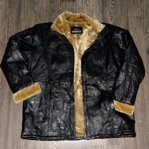 Legacy Original Vintage Leather Jacket Men Size 3XL